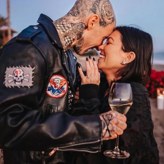 Kourtney Kardashian and Travis Barker got married in Las Vegas