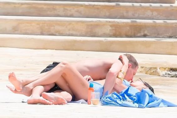 Bella Hadid enjoys an exotic island with her boyfriend Mark