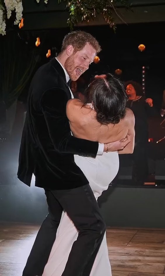 Meghan Markle and Prince Harry released photos from their first wedding dance in the Netflix documentary