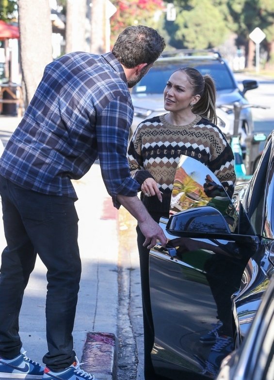 More in love than ever: Jennifer Lopez hugs Ben Affleck in Santa Monica