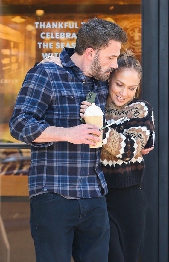 More in love than ever: Jennifer Lopez hugs Ben Affleck in Santa Monica