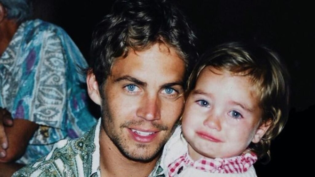 The daughter of the prematurely deceased Paul Walker