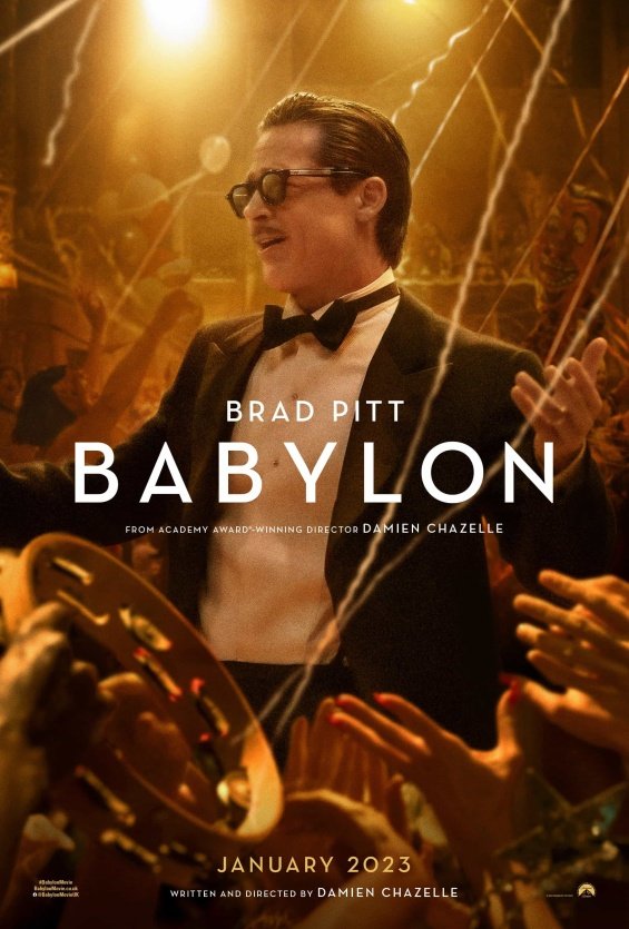 VIDEO: Trailer for the new movie "Babylon" with Brad Pitt and Margot Robbie