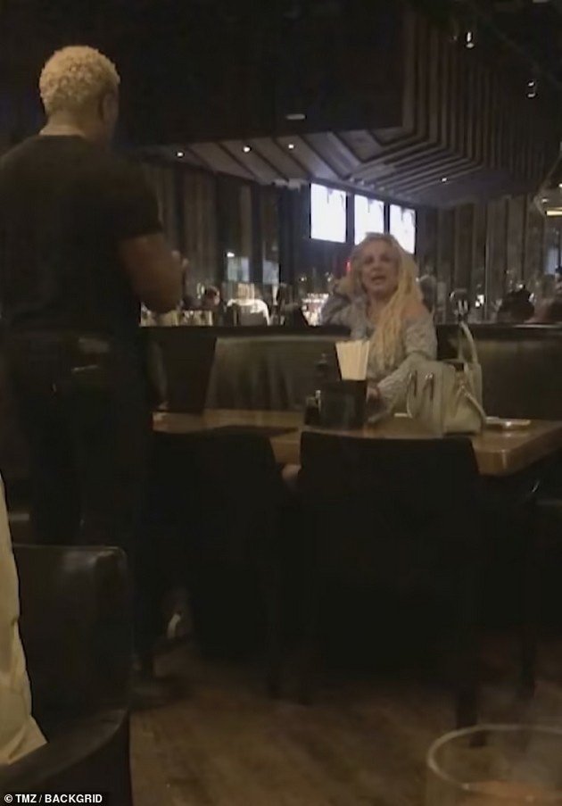 Britney Spears spoke out about the video of her screaming in a restaurant