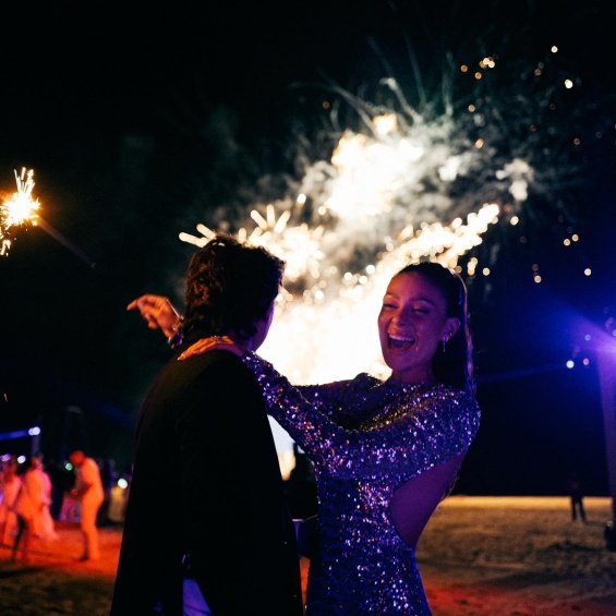 Selena Gomez and Nikola Peltz welcomed the New Year in matching dresses and got the same tattoos