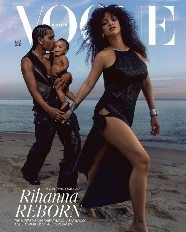 Rihanna published the first family photos with her son and ASAP Rocky