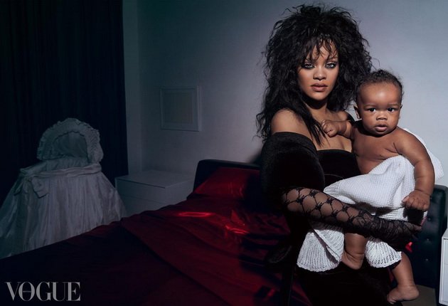 Rihanna published the first family photos with her son and ASAP Rocky