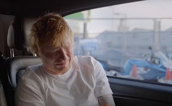 Ed Sheeran tearfully talks about the death of his best friend and his wife's tumor in the trailer for his documentary