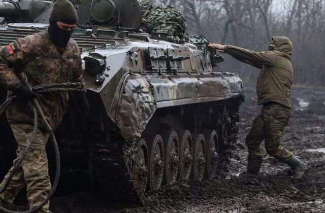The fighting for Bakhmut in Donetsk is intensifying