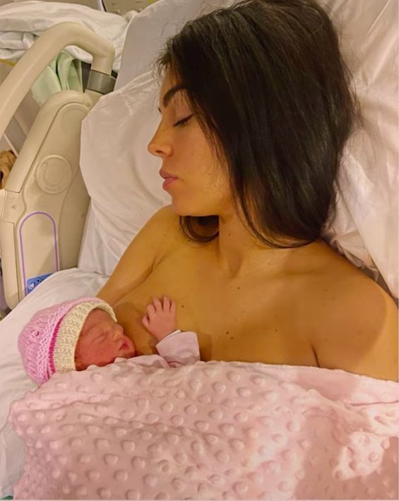 VIDEO: Georgina Rodriguez talks through tears about the loss of one of her twins after giving birth