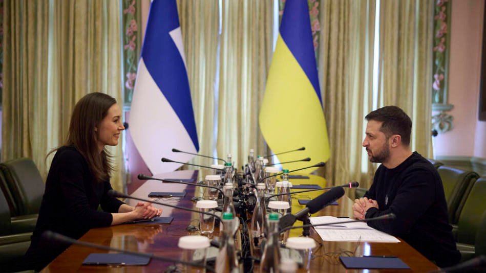 Zelenskyy spoke with Marin - EU can increase the fund for Ukraine