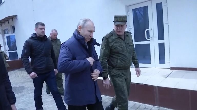 Putin visited the Kherson region in Ukraine - the Kremlin said