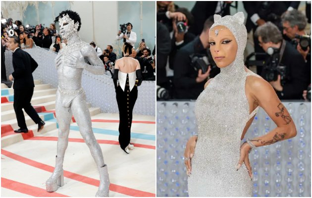 Kim Kardashian with 50,000 pearls, Rihanna with a wedding dress and a huge gown with 3D flowers – What did the stars wear at the Met Gala 2023?