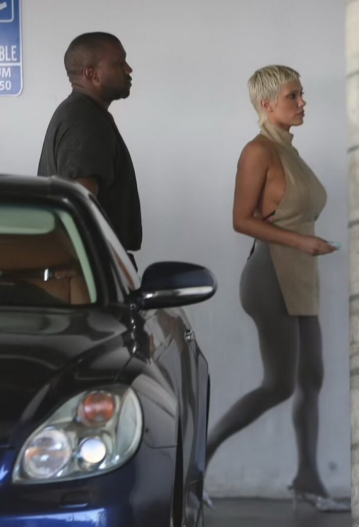 Kanye West and his wife Bianca Censori intimate in public (Photo)