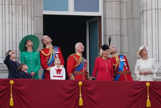 Little Prince Louis stole the spotlight again at a ceremony for King Charles' birthday