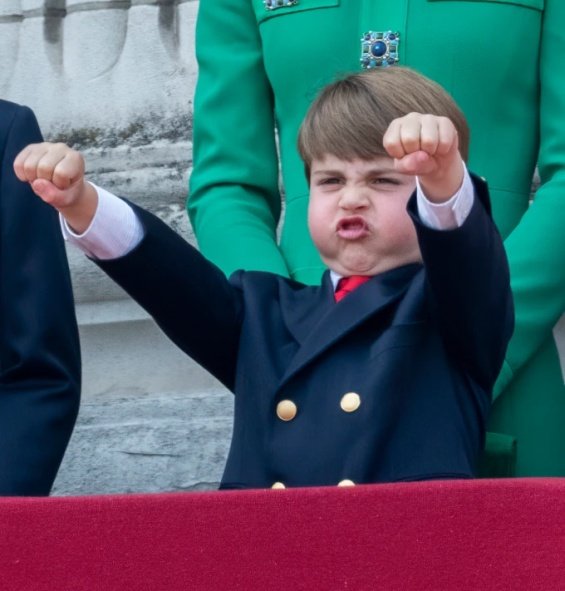 Little Prince Louis stole the spotlight again at a ceremony for King Charles' birthday