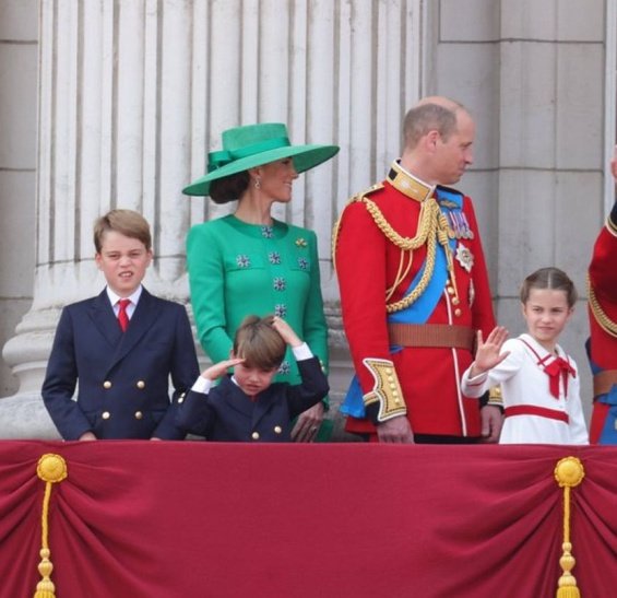 Little Prince Louis stole the spotlight again at a ceremony for King Charles' birthday