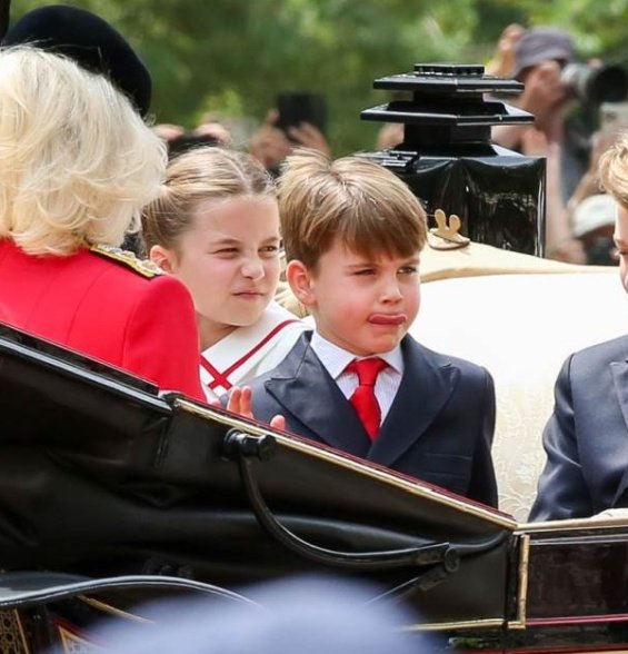 Little Prince Louis stole the spotlight again at a ceremony for King Charles' birthday