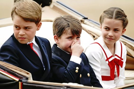 Little Prince Louis stole the spotlight again at a ceremony for King Charles' birthday