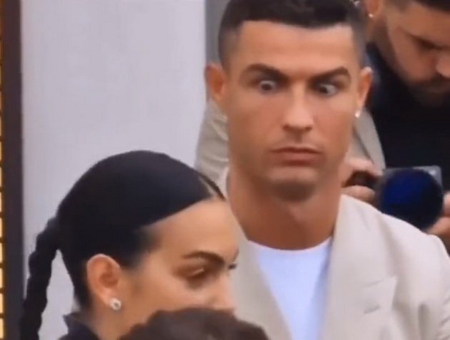 Watch Cristiano Ronaldo's Eye-popping Reaction To Georgina Rodriguez Speaking