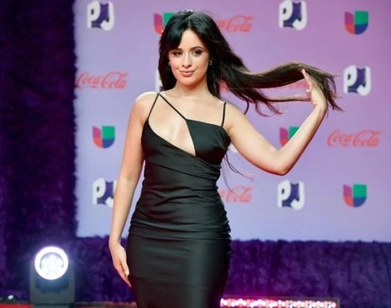 Camila Cabello Stuns in Black Dress at Puerto Rico Event