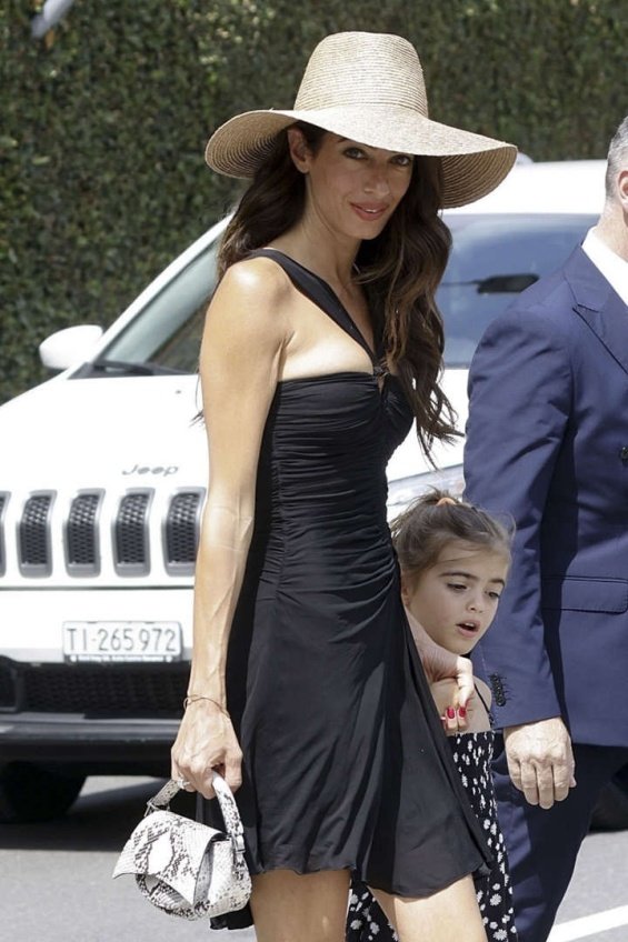 George And Amal Clooney On A Boat On Lake Como