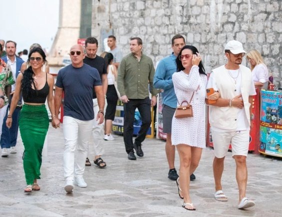 Jeff Bezos and Lauren Join Orlando Bloom and Katy Perry for a Dubrovnik Getaway