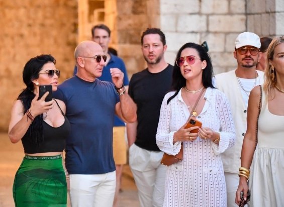 Jeff Bezos and Lauren Join Orlando Bloom and Katy Perry for a Dubrovnik Getaway