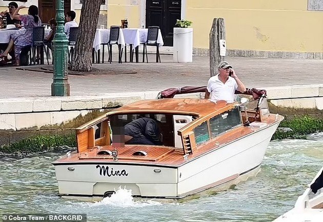 Kanye West With His Pants Down On A Boat In Venice (PHOTO)