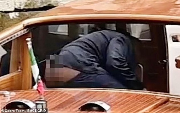 Kanye West With His Pants Down On A Boat In Venice (PHOTO)