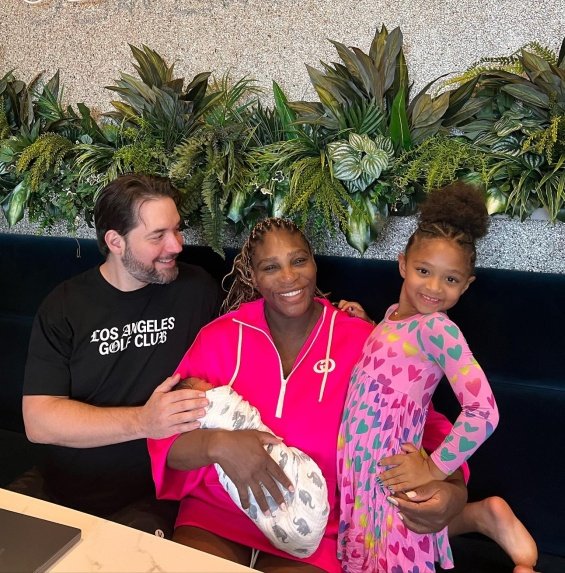 Serena Williams Gave Birth To Her Second Child And Shared Photos With Her Husband