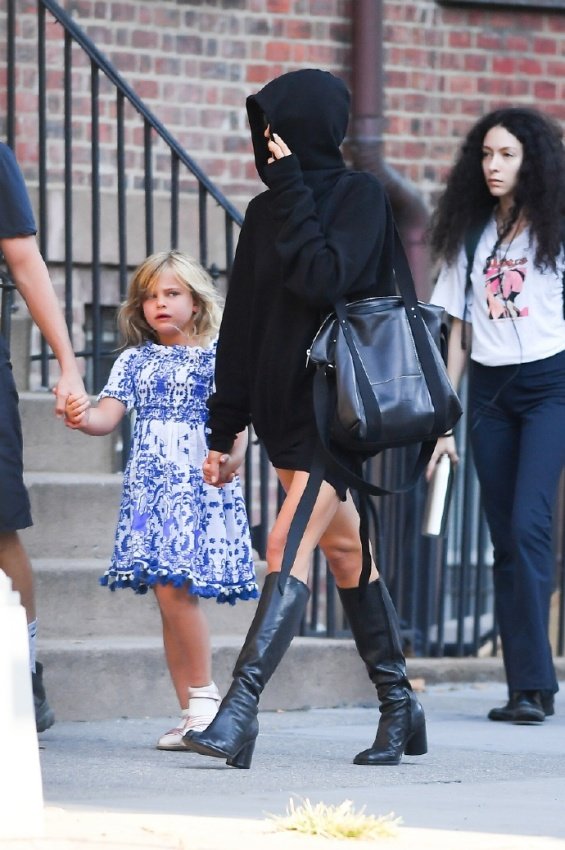 Irina Shayk And Bradley Cooper Sent Their Daughter Lea To The First Day Of School Together