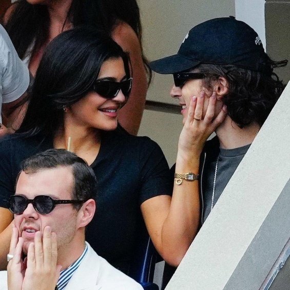 Kylie Jenner And Timothée Chalamet Kissed In The Stands At The US Open Final