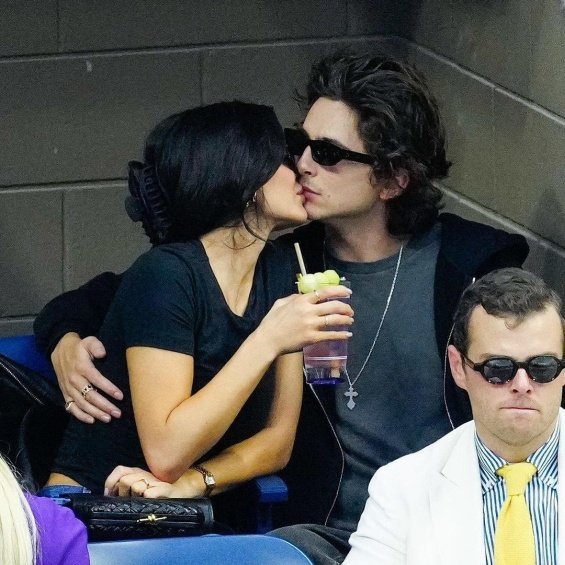 Kylie Jenner And Timothée Chalamet Kissed In The Stands At The US Open Final