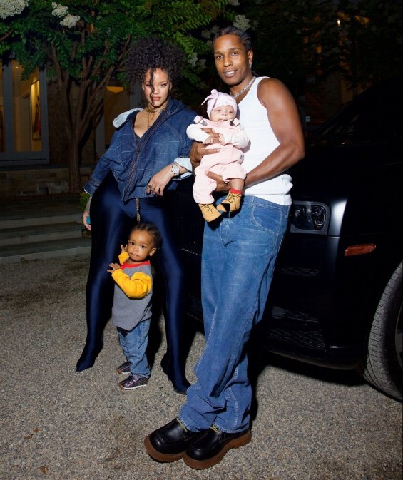 Rihanna And ASAP Rocky Showed Off Newborn Son In An Irresistible Family Photoshoot (See All Photos)