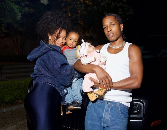 Rihanna And ASAP Rocky Showed Off Newborn Son In An Irresistible Family Photoshoot (See All Photos)