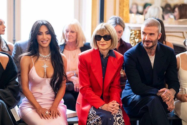 Anna Wintour Changed Seats After Kim Kardashian Sat Down At Paris Fashion Show