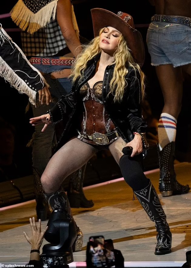 Controversy Surrounds Madonna's Provocative Performance and Speech in Front of Her Children