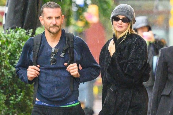 Bradley Cooper And Gigi Hadid Together On A Walk In Rainy New York