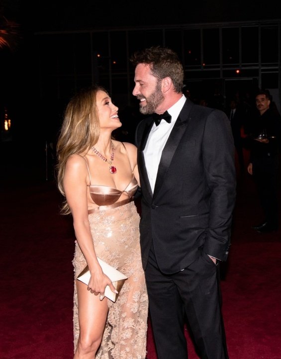 Jennifer Lopez And Ben Affleck In Love And Happy At The LACMA Gala