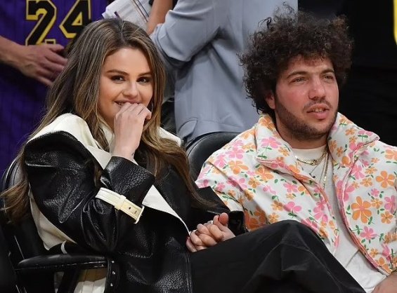 Selena Gomez And Benny Blanco Spotted At Lakers Game