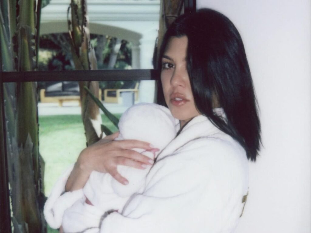 Kourtney Kardashian Shares a Rare Picture of Baby Boy Rocky