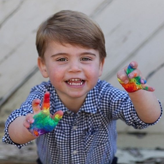 Prince Louis Posed For His Mother Catherine Who Is Battling Cancer