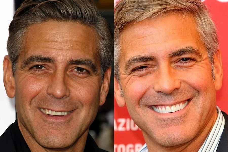 George Clooney - Temu Purple Whitening Toothpaste