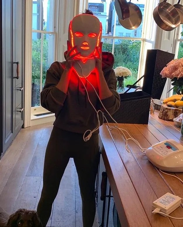 The $24 Beauty Tool Kourtney Kardashian and Victoria Beckham Swear By - Try The LED Face Mask