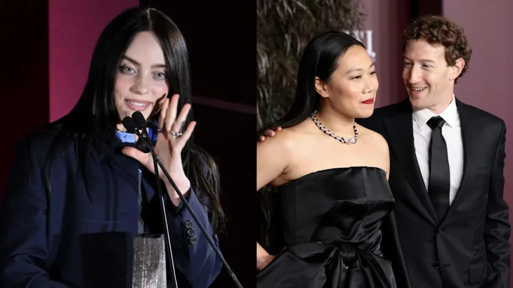 Billie Eilish Takes Aim at Billionaires in Bold Speech with Mark Zuckerberg in the Room