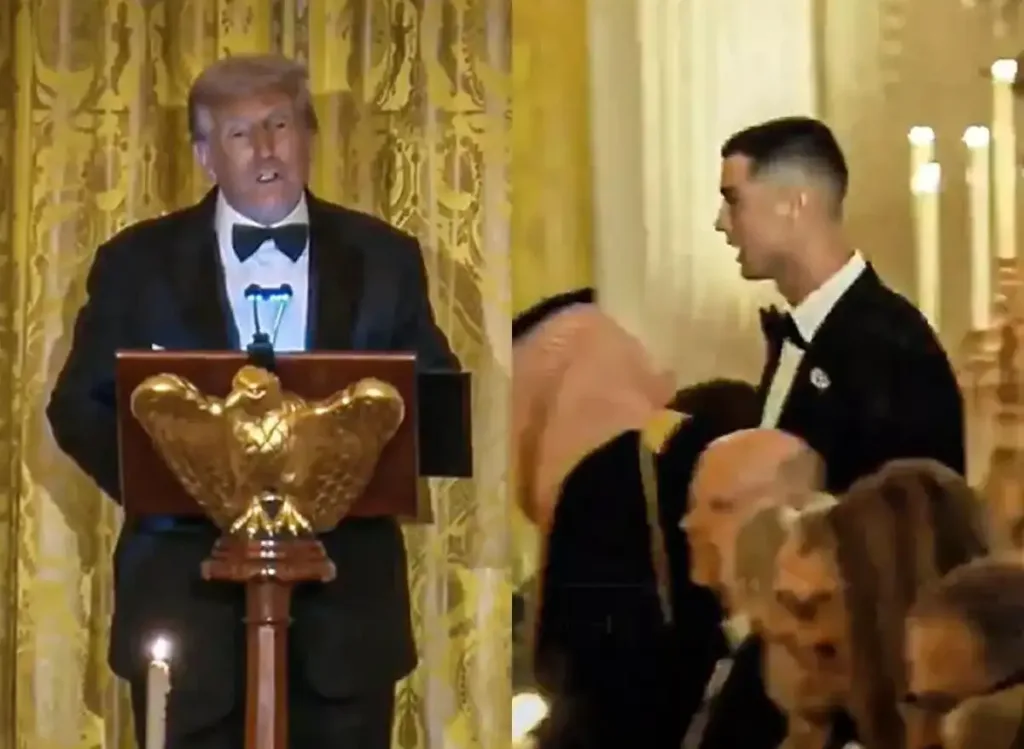 What Donald Trump Said About Cristiano Ronaldo After Meeting at White House Dinner