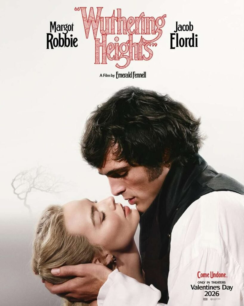 Wuthering Heights Trailer Margot Robbie and Jacob Elordi Fight and Kiss in the Rain