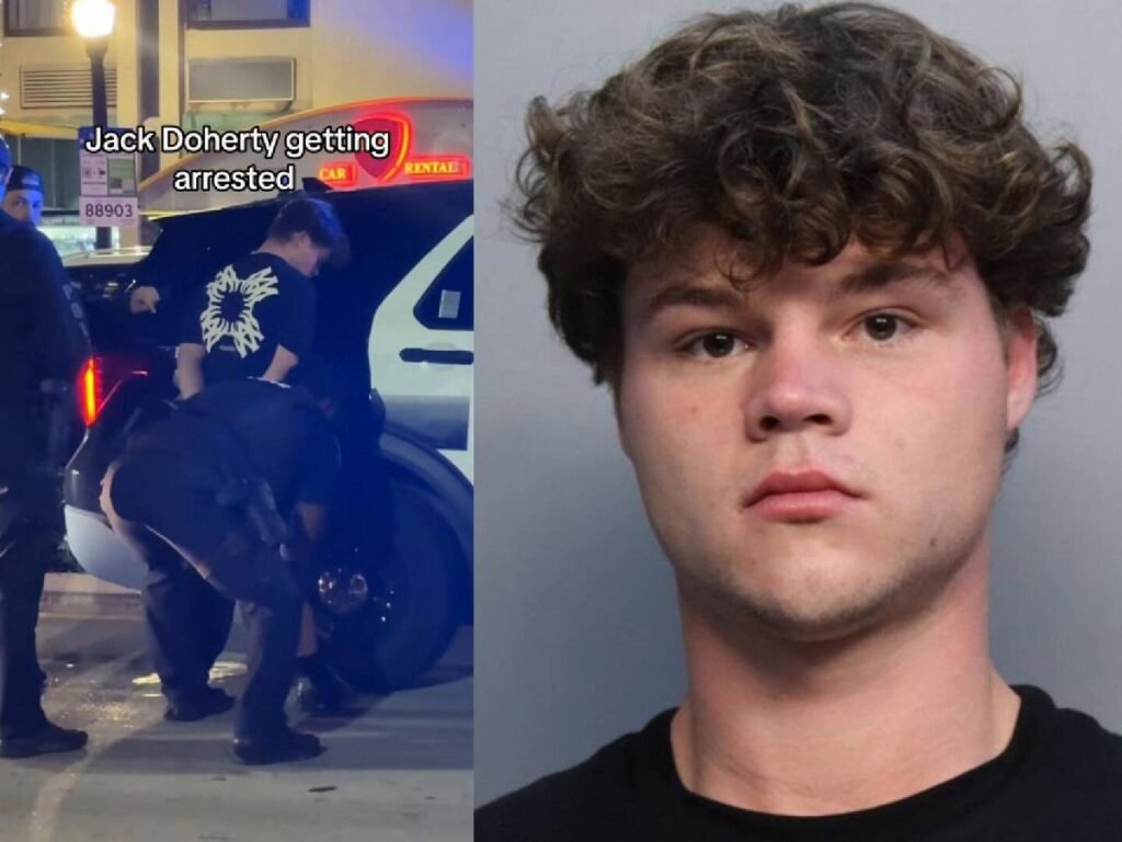 YouTuber Jack Doherty Arrested in Miami on Drug Possession Charges