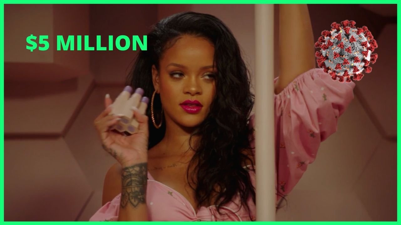 Rihanna Donated 5 Million Dollars